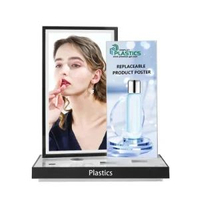 Acrylic Cosmetic Display Stand Makeup Skincare Display Rack